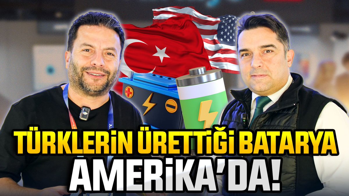 Yerli pil şirketimiz ASPİLSAN Enerji, Türkiye'de LFP (Lityum Demir Fosfat) batarya üretimine başlıyor. CES 2025'te bir araya geldiğimiz firmanın CEO'su Prof. Dr. Ahmet Turan Özdemir ile geleceğimiz adına gurur veren bir video hazırladım. 🎥 Tamamı: