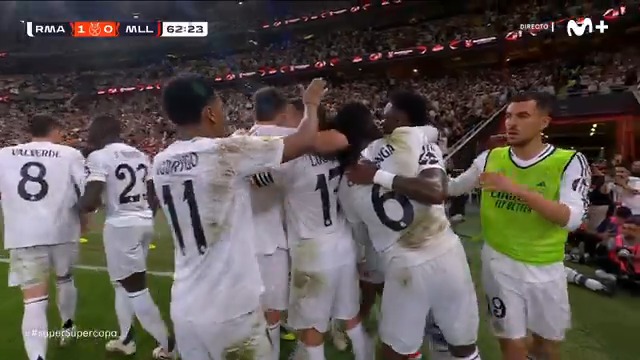 A la una, a las dos y a las tres. 𝐁𝐞𝐥𝐥𝐢𝐧𝐠𝐡𝐚𝐦 echa la puerta abajo. #superSupercopa