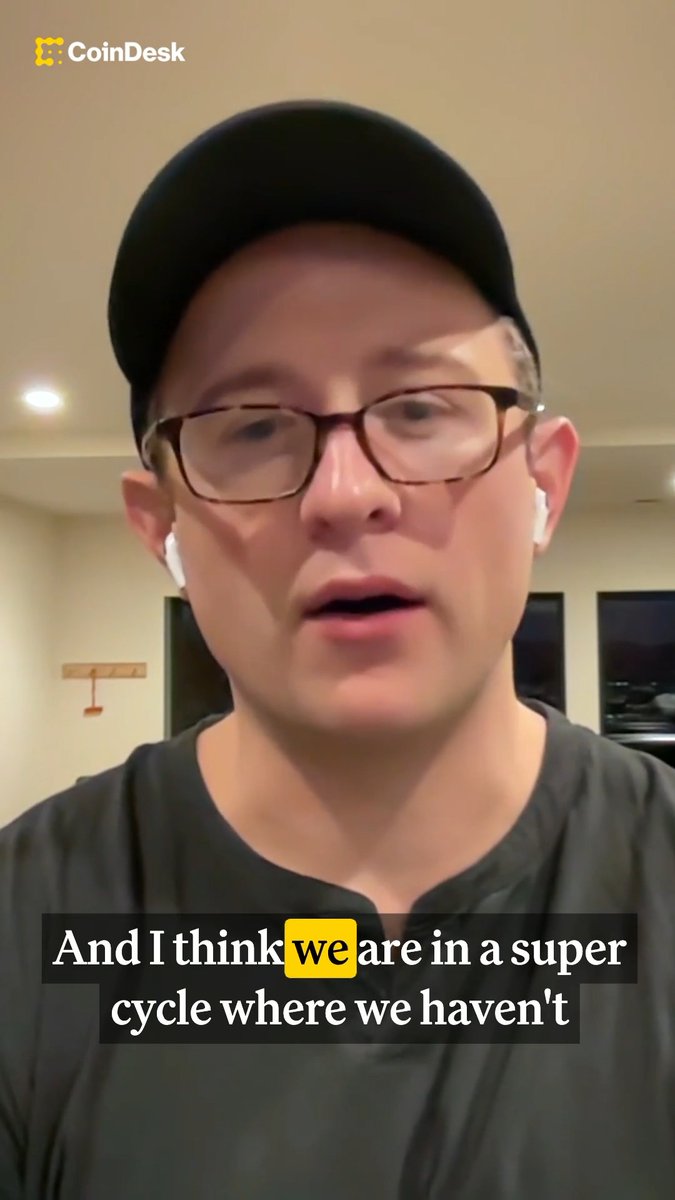.Core DAO 🔶 initial contributor Rich believes people underestimate how large this cycle will be. Could we see something that rivals the dot-com bubble soon? Watch the full interview with Jenn Sanasie: