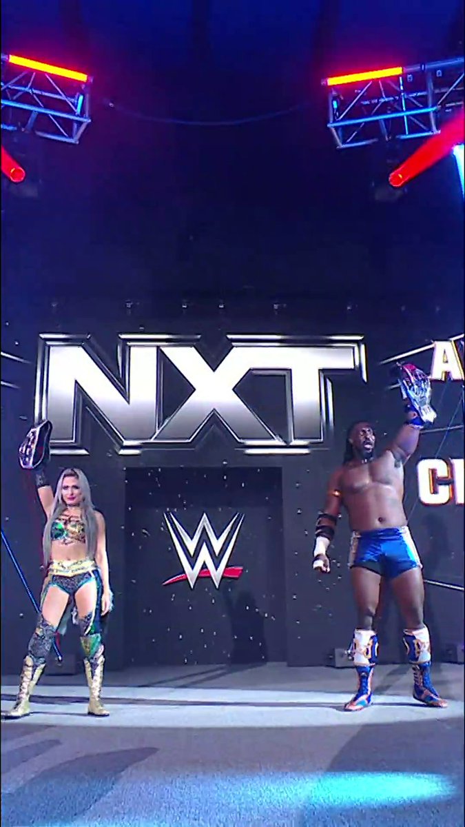 🚨 NEW CHAMPS 🚨 And 2025 is just getting started... 👀 🙌 #WWENXT | #NewYearsEvil