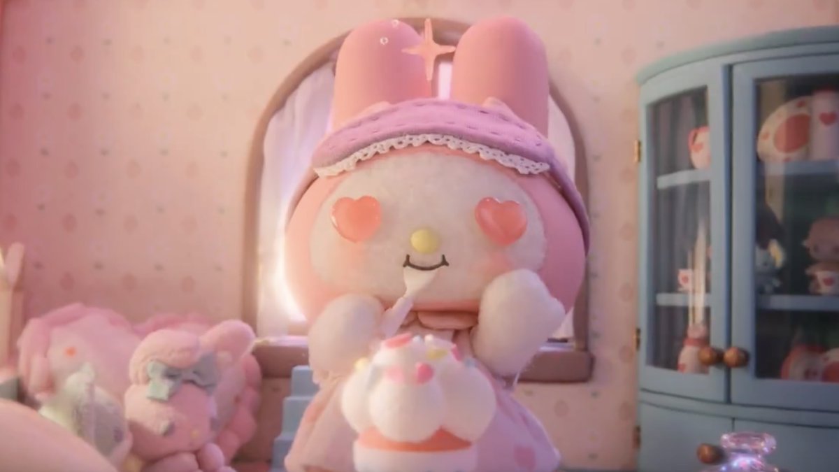 Official teaser for the new stop-motion animation series #MyMelodyAndKuromi. Streaming in July on Netflix.