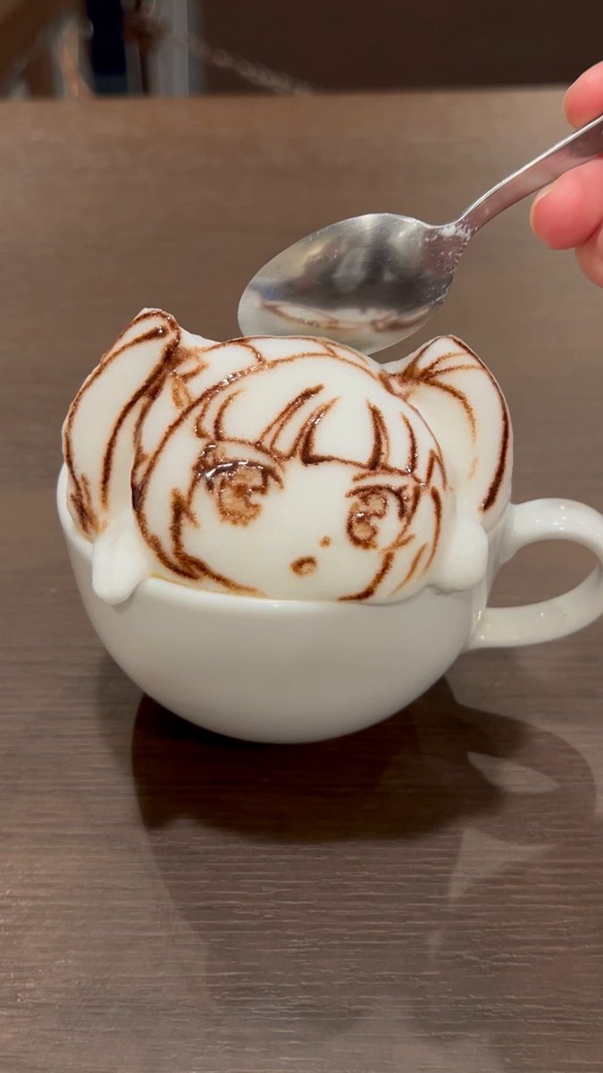 Sophie may not remember much, but this latte art sure is memorable! #TOGfR Latte Art by: 加藤瑠菜@Latteart☕.◦*.＊。🇯🇵 #TalesofGracesf Remastered is almost here! Pre-order before it's too late: