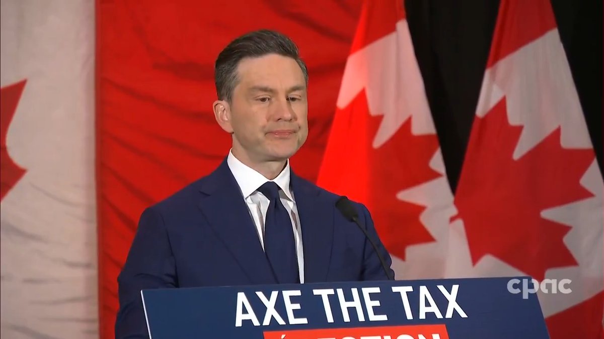 "We need to put Canada first by locking arms with American economic allies on the ground that will put pressure on Washington to do the right thing," says Conservative Leader Pierre Poilievre in response to a question on U.S. President-elect Trump's tariff threats. #cdnpoli