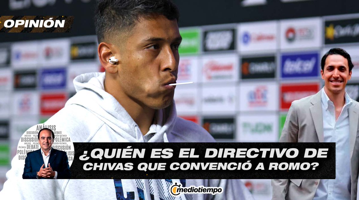 Él es el directivo de Chivas que convenció a Romo Hace tres años, apareció Alejandro Manzo, cuñado de Amaury. Manzo asumió el rol de ser el hombre que lleva las negociaciones en Chivas y ha debutado con el pie derecho. La opinión de david medrano felix