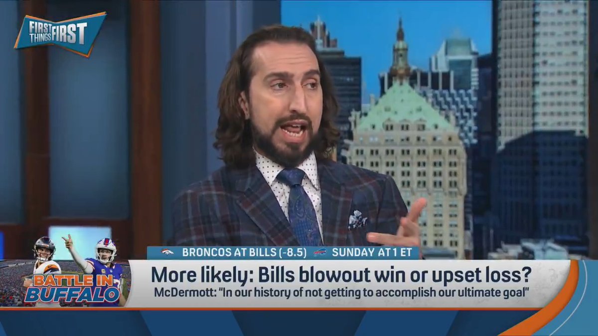“This wasn’t a Jayden Daniels thing earlier and it isn’t a Bo Nix thing now, it’s just NFL history. Rookie quarterbacks don’t win road playoff games.” — nick wright