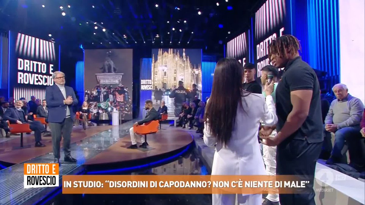 Paolo Del Debbio : "Una ragazza in Italia è libera di andare dove vuole!" Ci state seguendo? Cosa ne pensate? #DrittoeRovescio in diretta su #Rete4 e in streaming su Mediaset Infinity