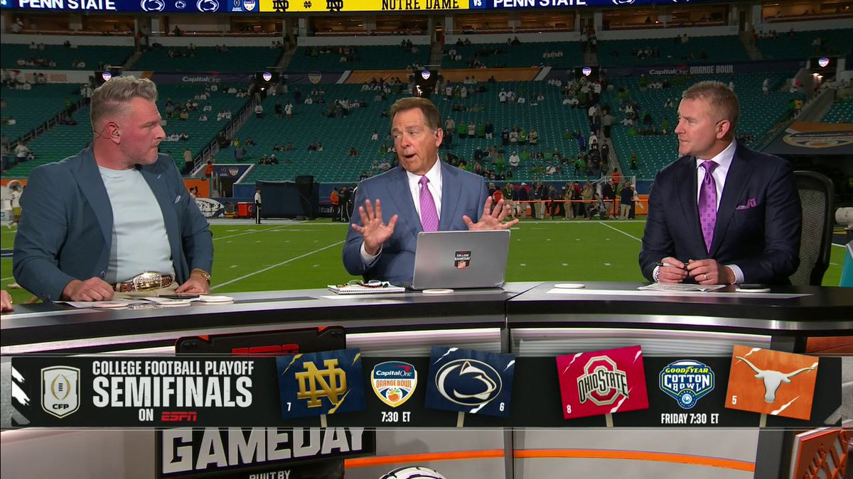.Pat McAfee and Nick Saban talk about how Ohio State has responded to its loss to Michigan and how it's motivated the Buckeyes during their CFP run 💪