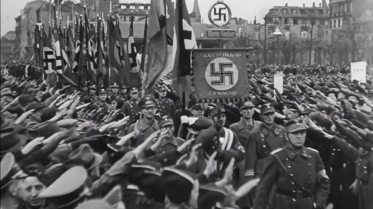 📽️ Germans Rally for Hope Despite Allied Firebombings of Dresden (1945)