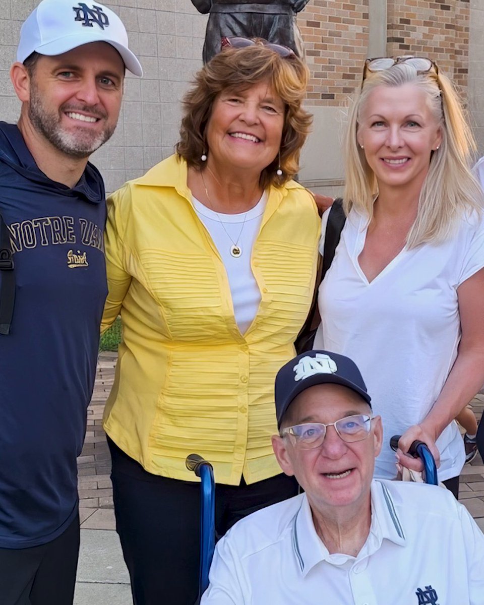 Notre Dame Special Teams Coordinator Marty Biagi played a crucial role in its CFP run, all while Biagi was experiencing some of life's most joyous and tragic events, nearly simultaneously. (via Jen Lada)