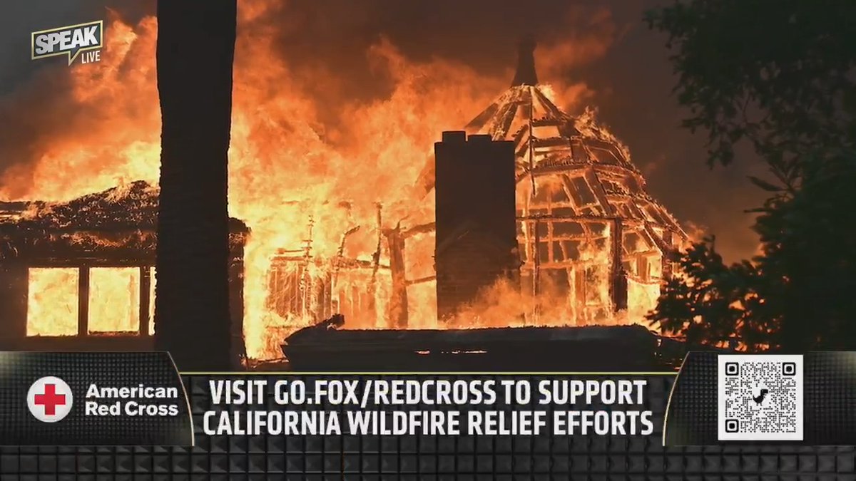 Join us at SPEAK in helping people affected by the California Wildfires. Your donation enables the Red Cross to prepare for, respond to and help people recover from these disasters. Go to