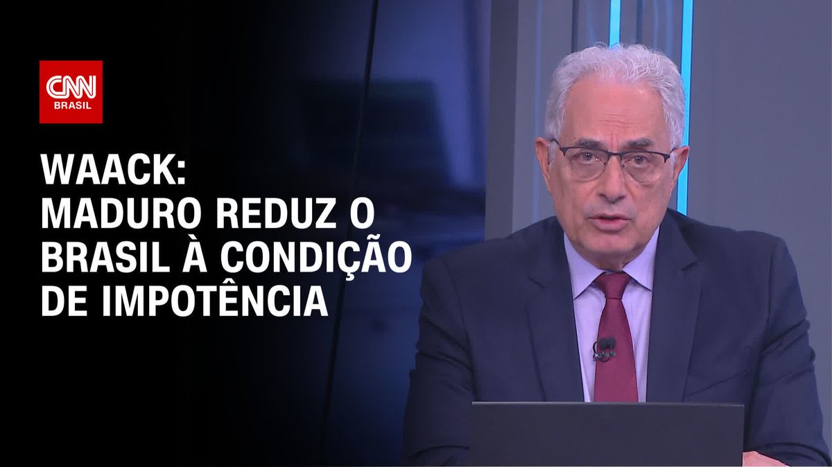 Waack: Maduro reduz o Brasil à condição de impotência #WW