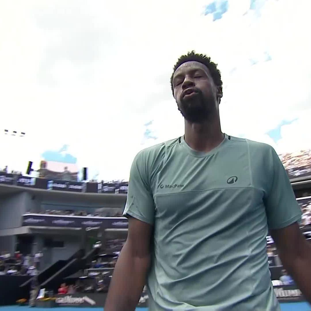 Ageless wonder 🌟 38-year-old Gael Monfils defeats Basavareddy 7-6 6-4 to become the second oldest ATP finalist since 1990! #ASBClassic25