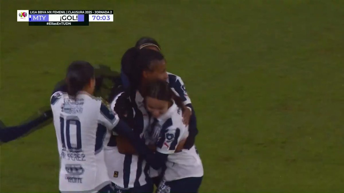 El segundo de las Rayadas, el segundo de Jermaine Seoposenwe. 🤩🔥 ¡Lo que haces en la cancha es TOP, J! 🙌🏼