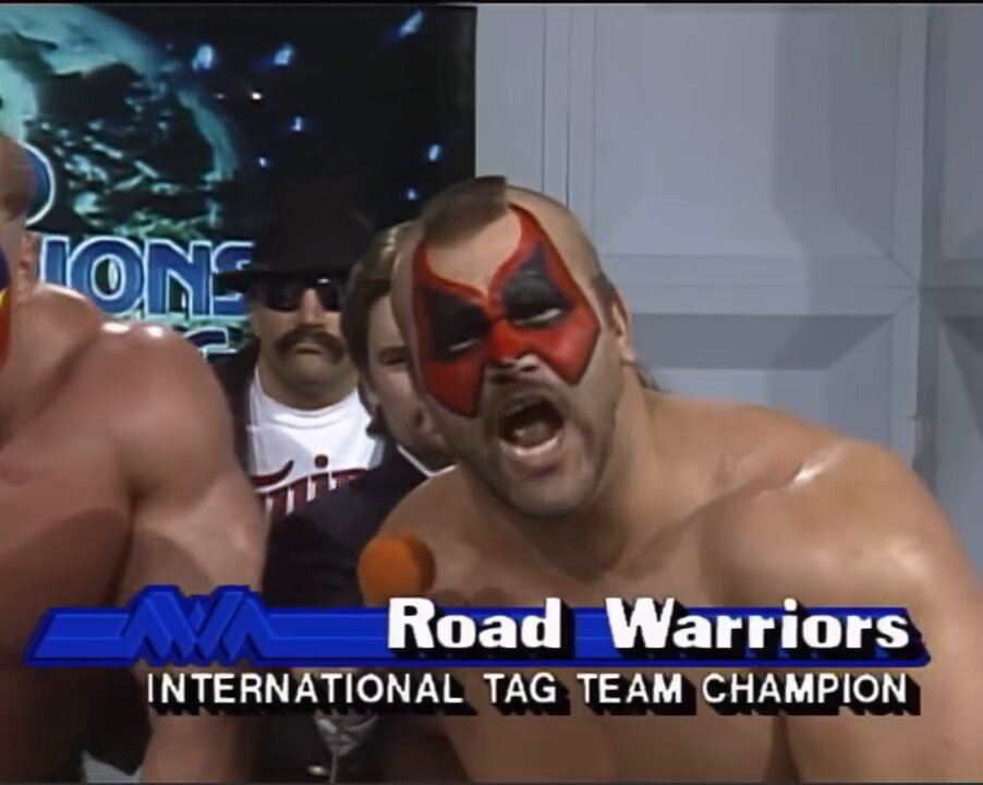 ‘When I’m done with you, Space Mountain will be closed for repairs!’ On This Day in Wresting History - The Road Warriors on World Championship Wrestling 37 years ago today on TBS (1/9/88)