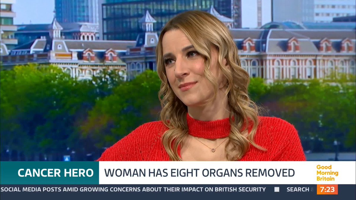 Faye Louise had eight organs removed ‘in the mother of all surgeries’ after being diagnosed with a rare cancer. Faye tells Kate Garraway and Paul Brand what led to the surgery as she highlights the importance of getting regular health scans and check ups.
