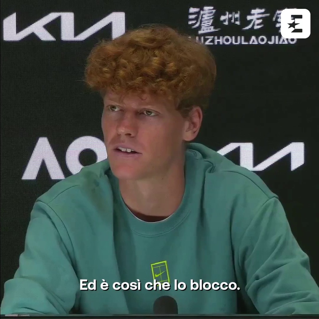 "Non rispondo a Kyrgios, so di non aver fatto niente di sbagliato". Vola alto Jannik, sempre 👏🏻 #Sinner #EurosportTENNIS #AO2025