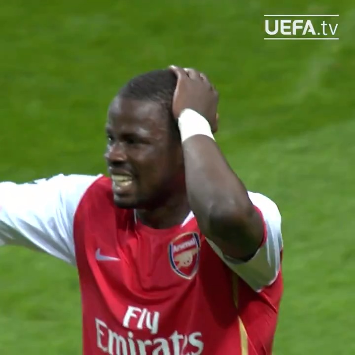 Eboué nearly scored goal of the year 🫢 #UCL