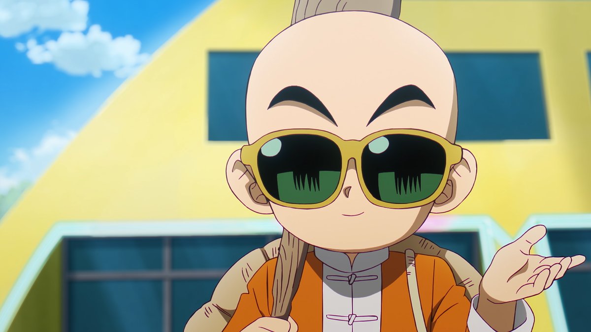 No matter the age, Master Roshi still acts the same 🐢