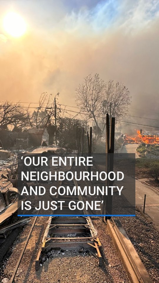 The Los Angeles wildfires are “worse than being in a movie because you’re living it”, a Co Cork man living in Altadena, Los Angeles has said, after he and his partner “lost everything in just five hours” | Read more: