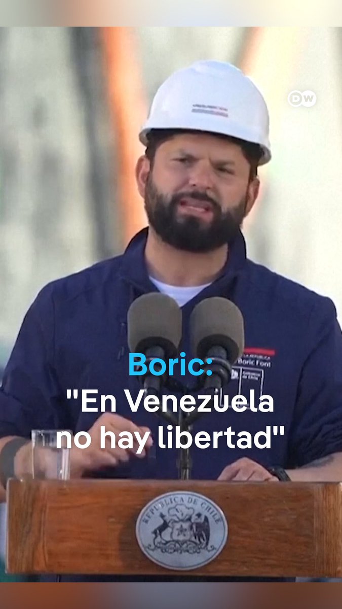 Boric acusa al Gobierno de Maduro de ser una dictadura que manipula las elecciones. Un día antes de que el dirigente chavista se juramente por un nuevo periodo, el presidente de Chile condenó al régimen por la persecución a opositores y las irregularidades en los comicios.