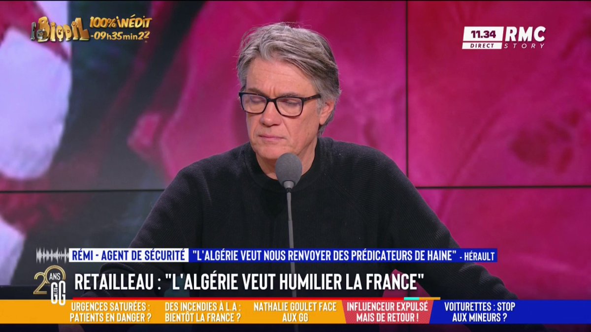 🇫🇷🇩🇿 Nous soumettons-nous « trop au régime algérien », comme le dit Jean-Philippe Tanguy ? 📞 Rémi : "On prend les accords d'Evian, on déchire la feuille et on traite l'Algérie comme n'importe quel pays ! Il faut grandir..." #GGRMC