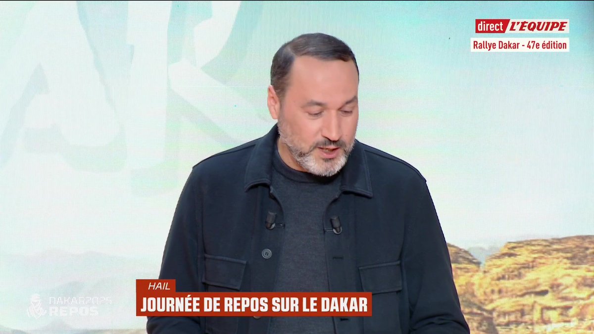 Aujourd'hui, c'est jour de repos sur le Dakar, et chacun sa manière de décompresser ! 🍟 Frites pour ⭐France⭐ Pierron chez les Nordistes de Solurent 🆚 🫕 Fondue pour Mylène Dorange chez les Suisses de Rebellion #lequipeAUTO #Dakar2025