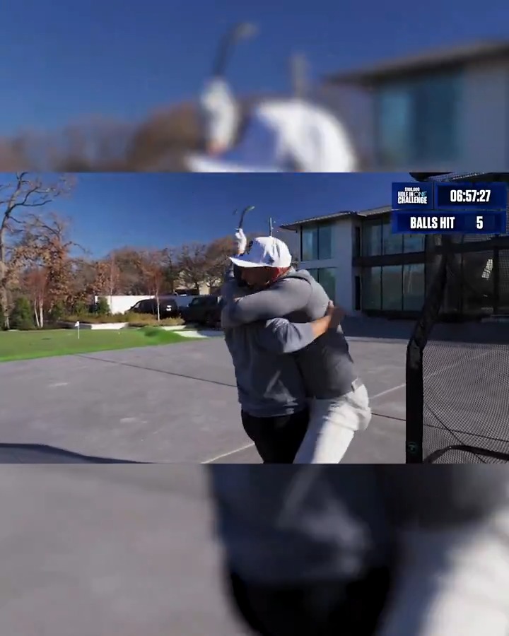 🚨🏠🏌🏽♂️ Full video: This fan was given 7 hours to make an ace over Bryson’s house and did it on his fifth attempt to claim 100k 😮💨 (Via: Bryson DeChambeau / Golf Digest)