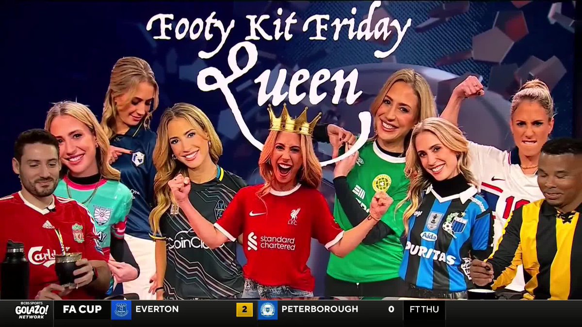 One last #FootyKitFriday with Susannah (Collins) Fuller the queen of kits 👑🥺
