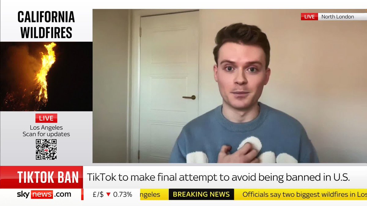 “The US is very influential.” Digital content creator and presenter, Max Balegde, tells Sky News how “worried” he is about the potential ban on TikTok in the US. 📺 Sky 501, Virgin 602, Freeview 233 and YouTube