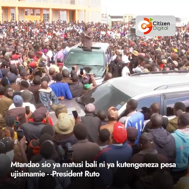 Mtandao sio ya matusi bali ni ya kutengeneza pesa ujisimamie - President Ruto