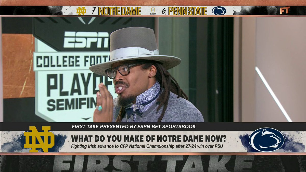 "I'm ready for Notre Dame to play in a conference." 😳 —Cam Newton