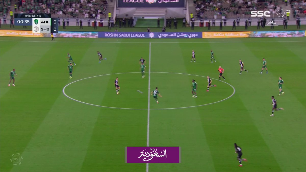 توووووووووني يُحرز الهدف الأول 🔥⚽️ #الاهلي_الشباب #دوري_روشن_السعودي