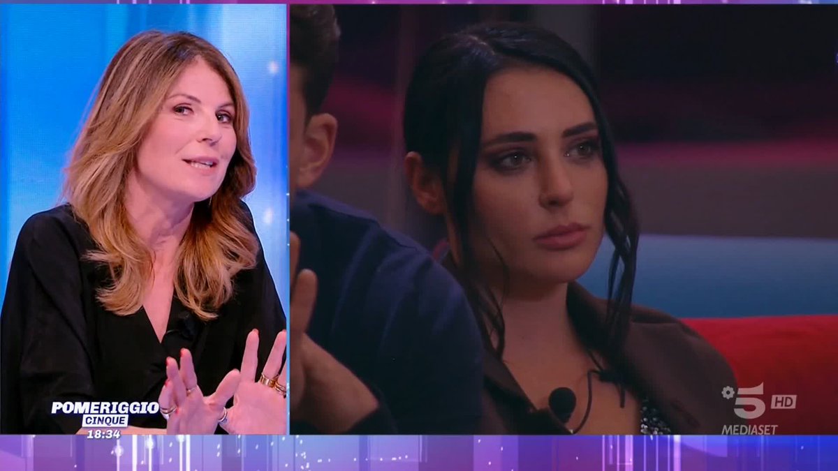 #GrandeFratello, Marina La Rosa: "Tommaso è una persona molto possessiva" #Pomeriggio5