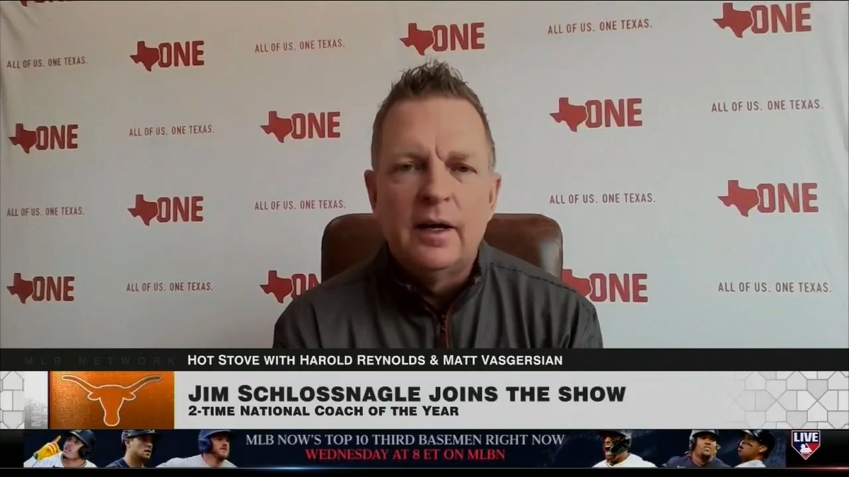 "The standards are high... I think we are in the golden age of college baseball... the level of play is so high." Texas Baseball Head Coach Jim Schlossnagle speaks on the Longhorns' culture and getting his team ready for their first season in the SEC!