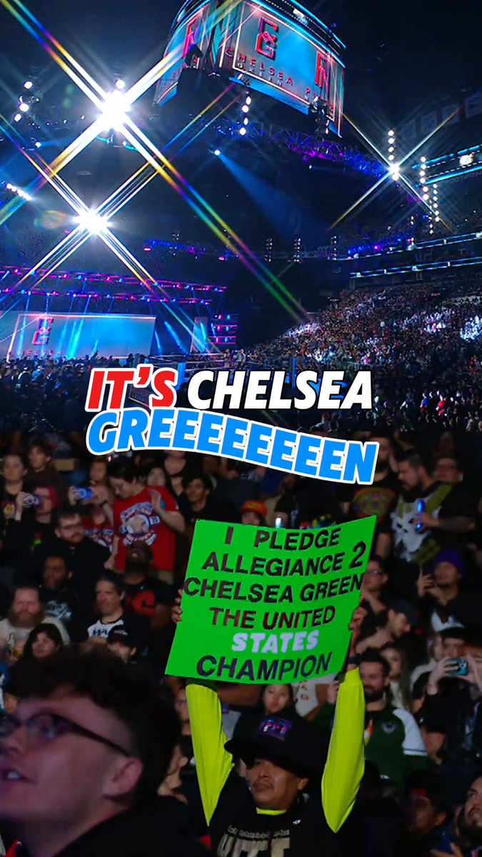 Have you pledged your allegiance to your Women's United States Champion, CHELSEA GREEN, yet? 🇺🇸 🫡 #SmackDown