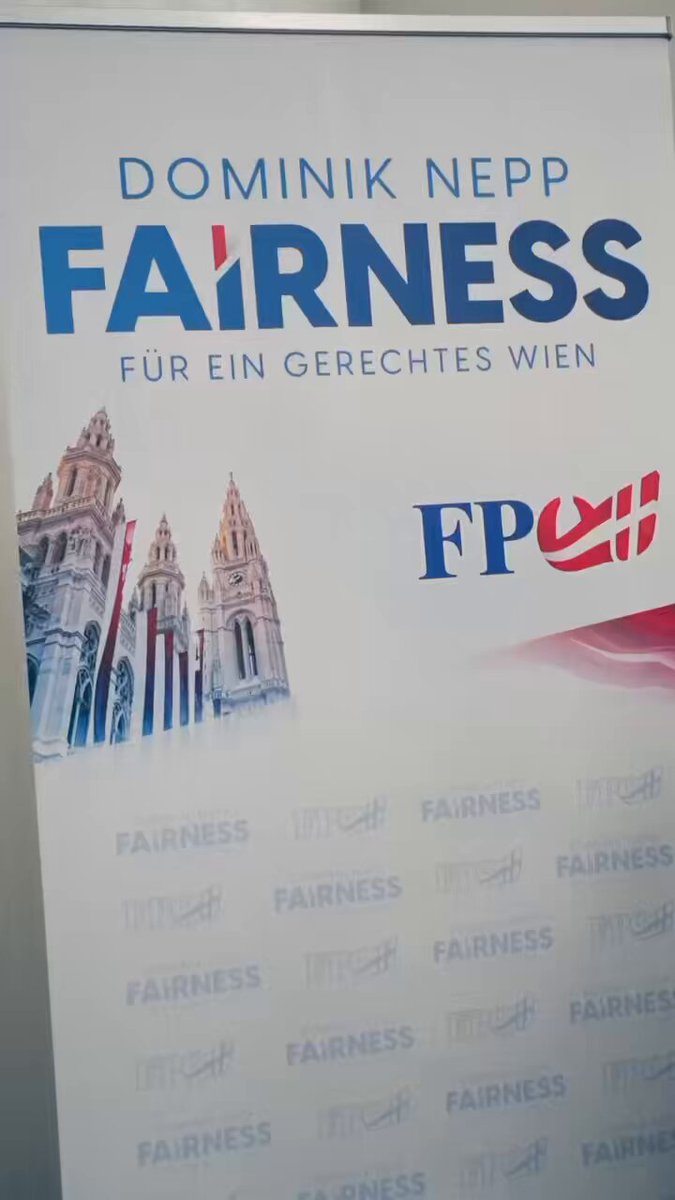 Wir sind gerüstet für die Wien Wahl 2025. Nur die FPÖ kann in Wien für Fairness und Gerechtigkeit sorgen!