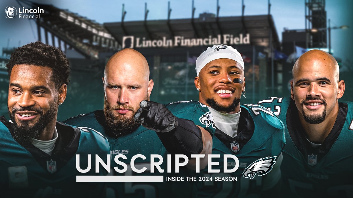 "We cannot be elite unless we're ALL elite!" It's a PLAYOFF week Unscripted out now 👇 Lincoln Financial | #FlyEaglesFly