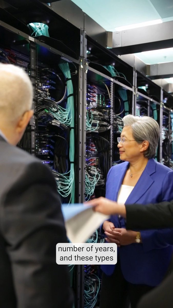 El Capitan delivers a level of performance and efficiency unimaginable just a few years ago. AMD's Lisa Su joins #LLNL to discuss how the AMD MI300A processors powering the machine's extraordinary capabilities will optimize #AI and #HPC for modeling and simulation workloads.