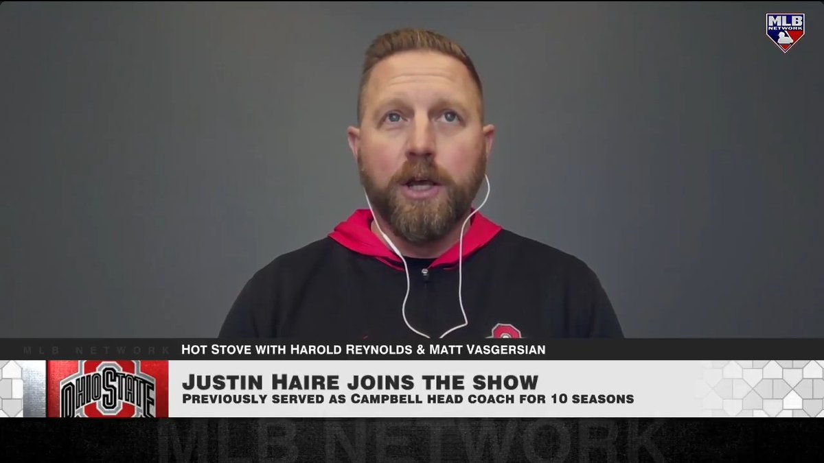 Justin Haire is in his first season as Head Coach of Ohio State Baseball! The Buckeyes' skipper joins us on #MLBNHotStove to discuss his acclimation to the program and the new-look Big 10 baseball conference.