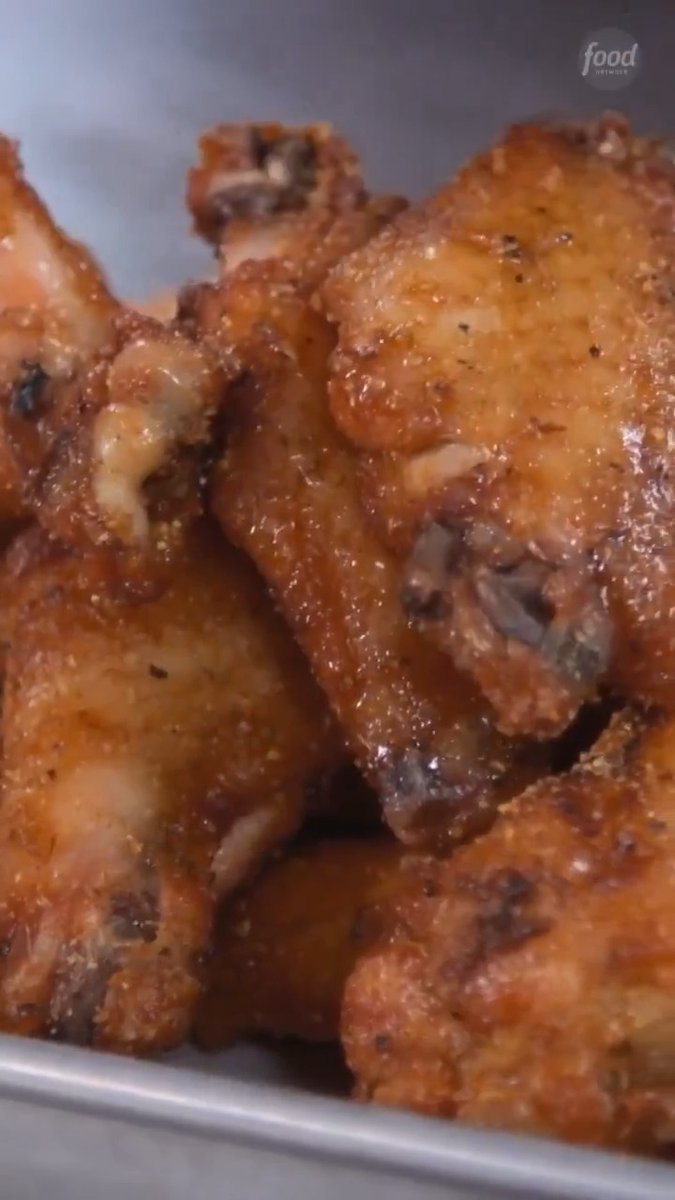 Smoked, fried and served with a white BBQ sauce, these pitmaster wings from BLUEBIRD BARBECUE are next level 🤩 Watch #DDD with Mayor Guy Fieri Fridays at 9|8c and hbo max fka: #StreamOnMax Get the recipe: