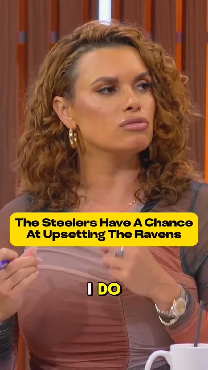 Steelers fan Joy Taylor talks about chances of team upsetting the Ravens on Saturday #steelers #NFL