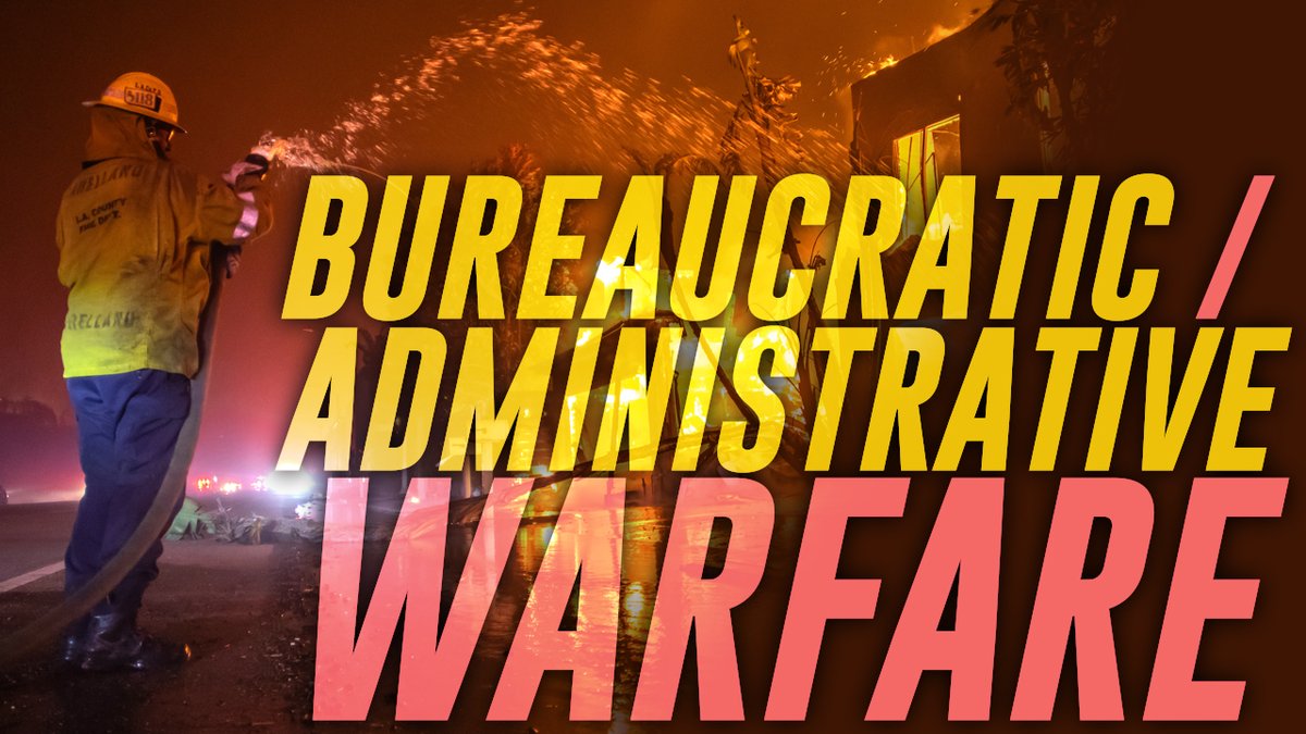 MUST-WATCH: TOTAL PROOF That The Democrat Party Crime Syndicate INTENTIONALLY Burned LA To The Ground Using Bureaucratic / Administrative Warfare » WATCH/SHARE THE LIVE X STREAM HERE: