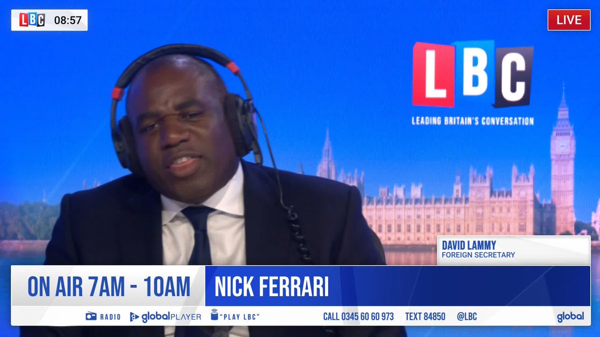 lol Lammy, a man who only a few months ago said “as a black man I know what imperialism is and that’s why I oppose Russia” justifies Trump’s intention to invade and occupy Greenland. Truly the most shameless person to ever walk this earth