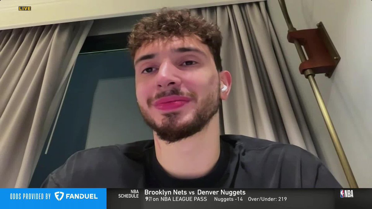 "It's going to be big time for me, and it's going to be big time for my country" ✨ Alperen reflects on what it would mean for him to be selected as an All-Star 🌟