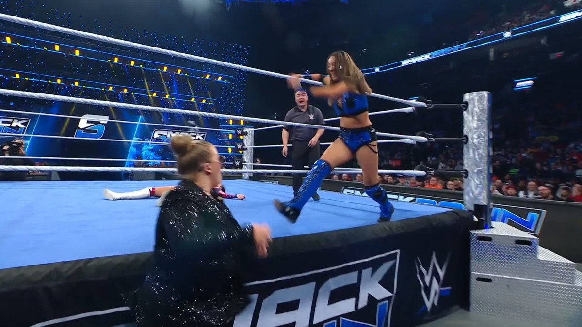 Nice try, Slaygent P! 😡 #SmackDown