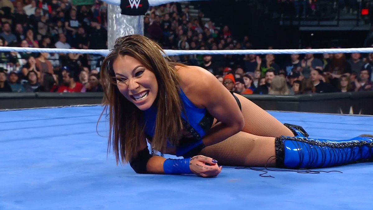 Looks like Slaygent P got her payback! #SmackDown