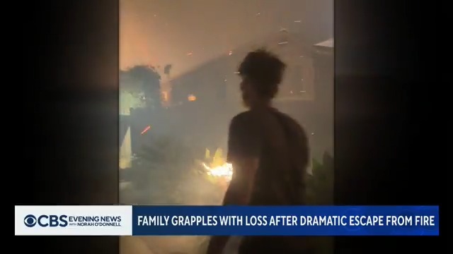 "I love this house. It was a member of our family," a father and son tell CBS News’ Maurice DuBois as they returned to their Palisades property to see what’s left after the devastating wildfires.