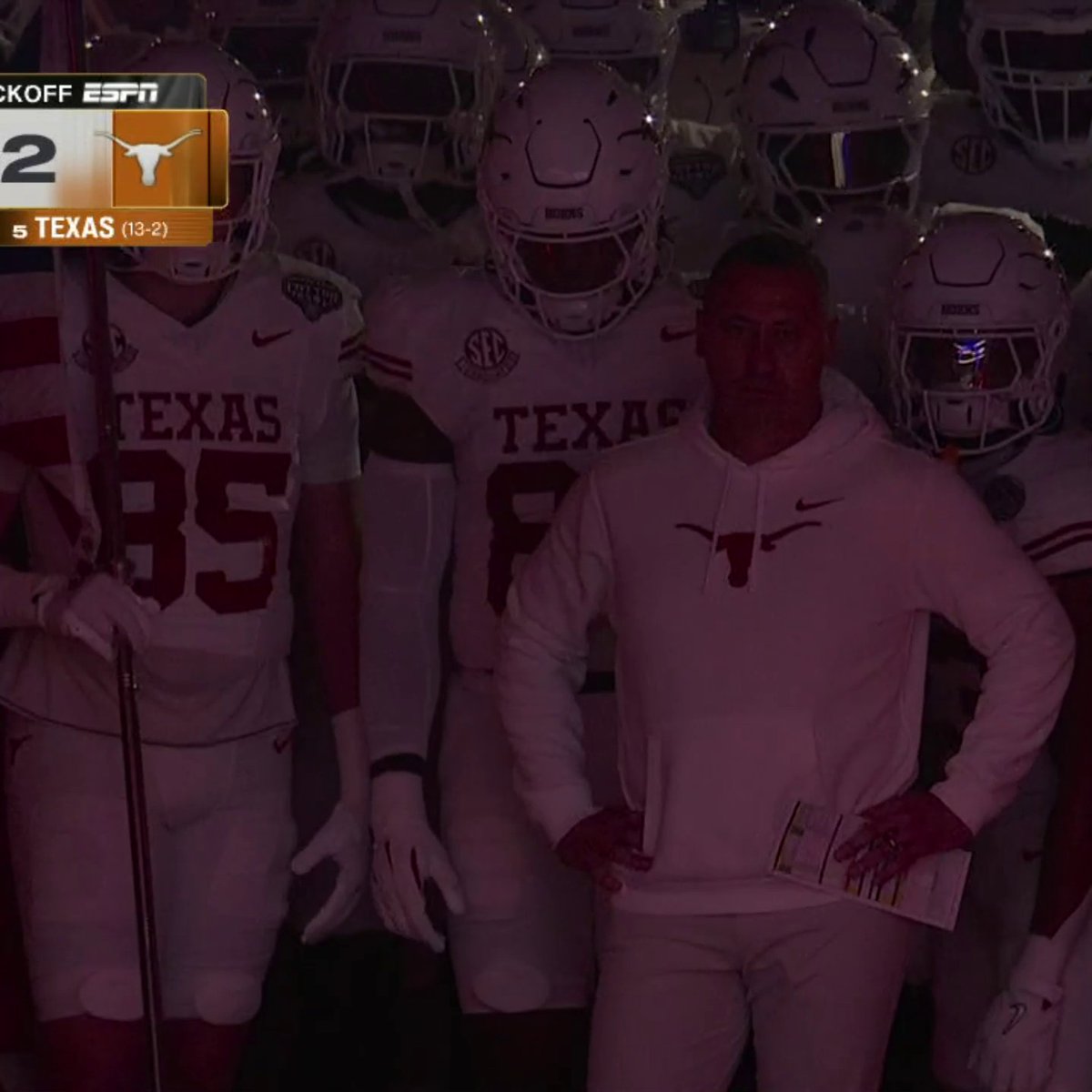 Best entrance in football. #HookEm