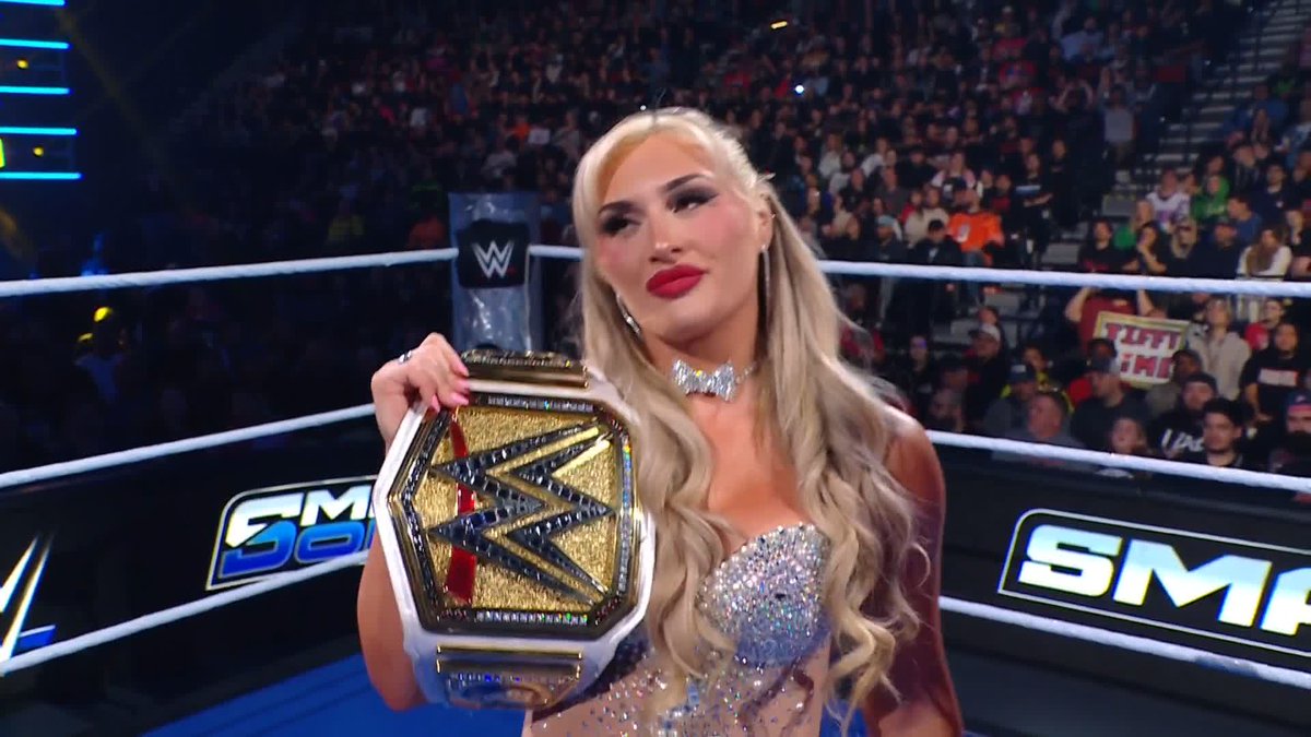 Don't get it twisted! It was all part of Tiffany Stratton's plan ๐คญ #SmackDown