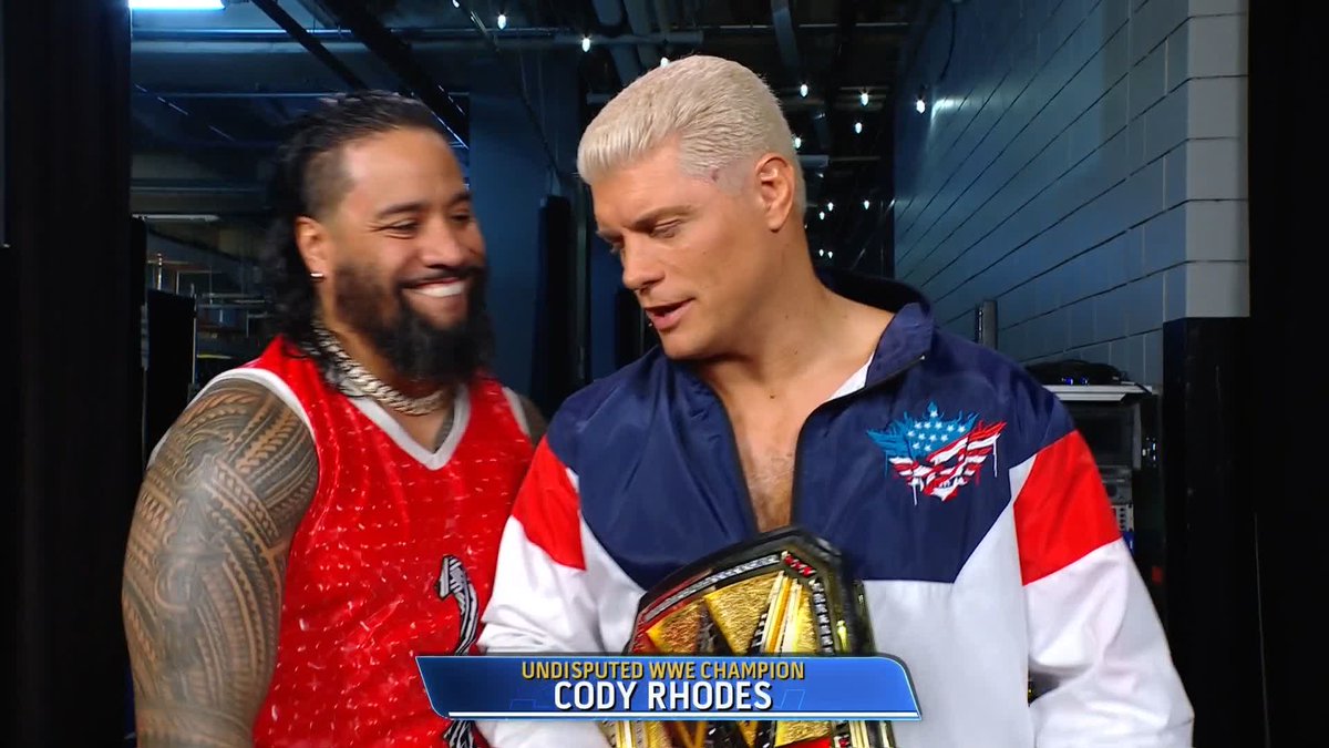 Big Jim cooked with that one 😂 #SmackDown